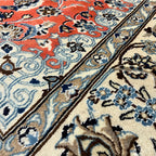 285cm x 200cm Hand Knotted Persian Nain