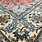 285cm x 200cm Hand Knotted Persian Nain