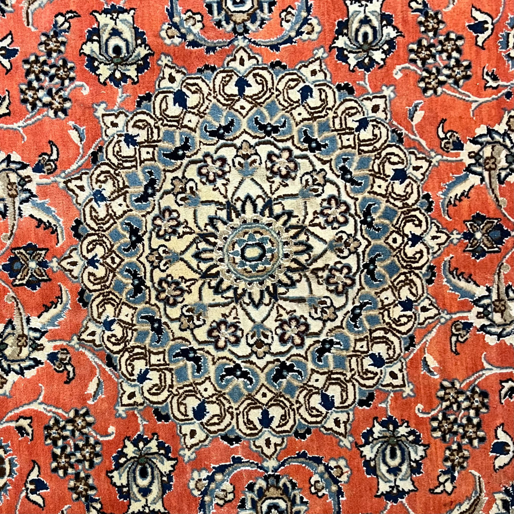 285cm x 200cm Hand Knotted Persian Nain