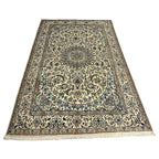 307cm x 195cm Hand-Knotted Persian Nain