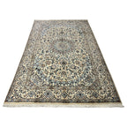 307cm x 195cm Hand-Knotted Persian Nain