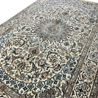 307cm x 195cm Hand-Knotted Persian Nain