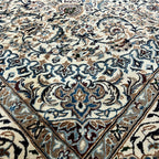 307cm x 195cm Hand-Knotted Persian Nain