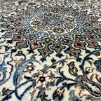 307cm x 195cm Hand-Knotted Persian Nain