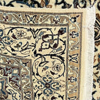 307cm x 195cm Hand-Knotted Persian Nain