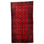 294cm x 152cm Hand-Knotted Persian Vintage Turkmen Rug