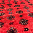 294cm x 152cm Hand-Knotted Persian Vintage Turkmen Rug