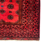 294 x 152 cm Hand-Knotted Persian Vintage Turkmen Rug