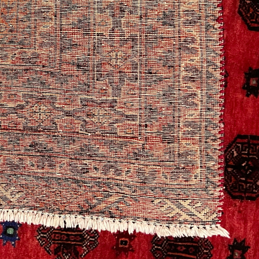 294 x 152 cm Hand-Knotted Persian Vintage Turkmen Rug