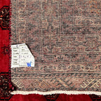 294 x 152 cm Hand-Knotted Persian Vintage Turkmen Rug