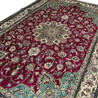 345cm x 238cm Hand-Knotted Persian Tabriz Floral Rug