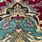 345cm x 238cm Hand-Knotted Persian Tabriz Floral Rug