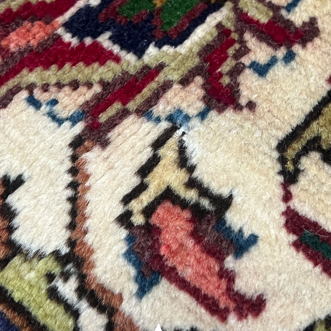 345cm x 238cm Hand-Knotted Persian Tabriz Floral Rug
