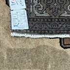 275cm x 195cm Hand-Knotted Camel Wool Tribal Vintage Rug