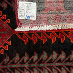 258cm x 102cm Tribal Hamadan Vintage Runner Rug