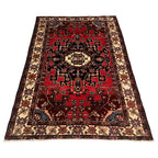 190cm x 133cm Hand-Knotted Persian Vintage Zanjan