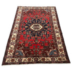190cm x 133cm Hand-Knotted Persian Vintage Zanjan