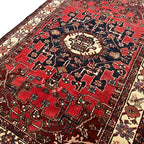 190cm x 133cm Hand-Knotted Persian Vintage Zanjan