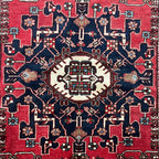 190cm x 133cm Hand-Knotted Persian Vintage Zanjan