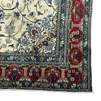 224 x 139 cm Hand-Knotted Persian Isfahan Floral Rug