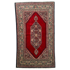 226cm x 130cm Hand-Knotted Authentic Persian Bidjar Rug