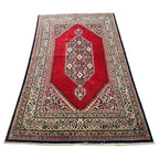 226cm x 130cm Hand-Knotted Authentic Persian Bidjar Rug
