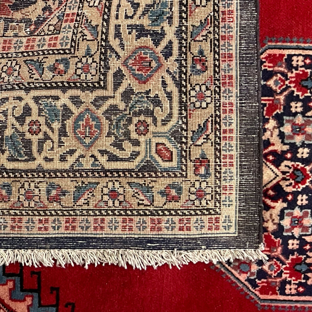 226cm x 130cm Hand-Knotted Authentic Persian Bidjar Rug