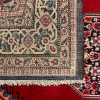 226cm x 130cm Hand-Knotted Authentic Persian Bidjar Rug