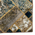 212 x 148 cm Hand-Knotted Ultra Vintage Persian Wool Rug