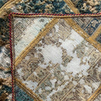 212 x 148 cm Hand-Knotted Ultra Vintage Persian Wool Rug