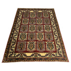 200 x 147 cm Hand-Knotted Afghan Kazak – Wool Rug