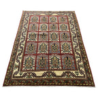 200 x 147 cm Hand-Knotted Afghan Kazak – Wool Rug