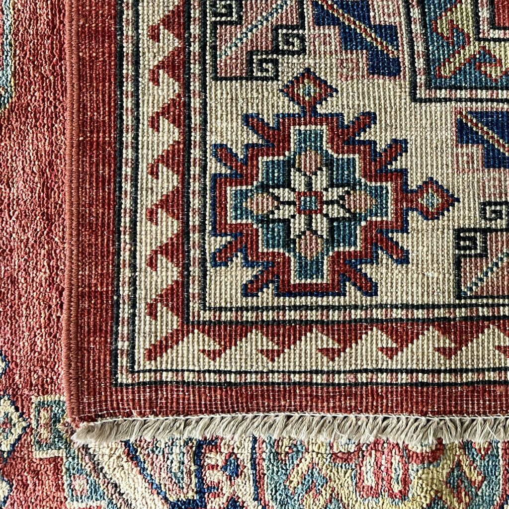 181 x 129 cm Hand-Knotted Afghan Kazak – Wool Rug