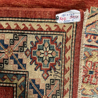 181 x 129 cm Hand-Knotted Afghan Kazak – Wool Rug