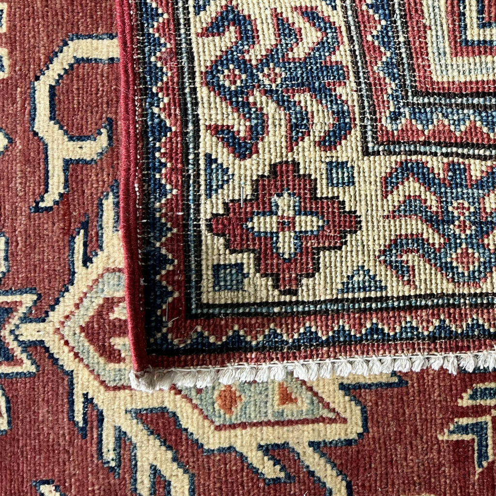 149 x 99 cm Hand-Knotted Afghan Kazak Wool Rug