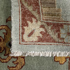 138 x 88 cm Hand-Knotted Afghan Chobi Muslim Prayer Matt – Wool Rug