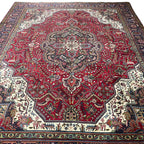 393 x 302 cm Hand-Knotted Persian Tabriz Rug