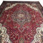 393 x 302 cm Hand-Knotted Persian Tabriz Rug