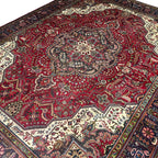 393 x 302 cm Hand-Knotted Persian Tabriz Rug