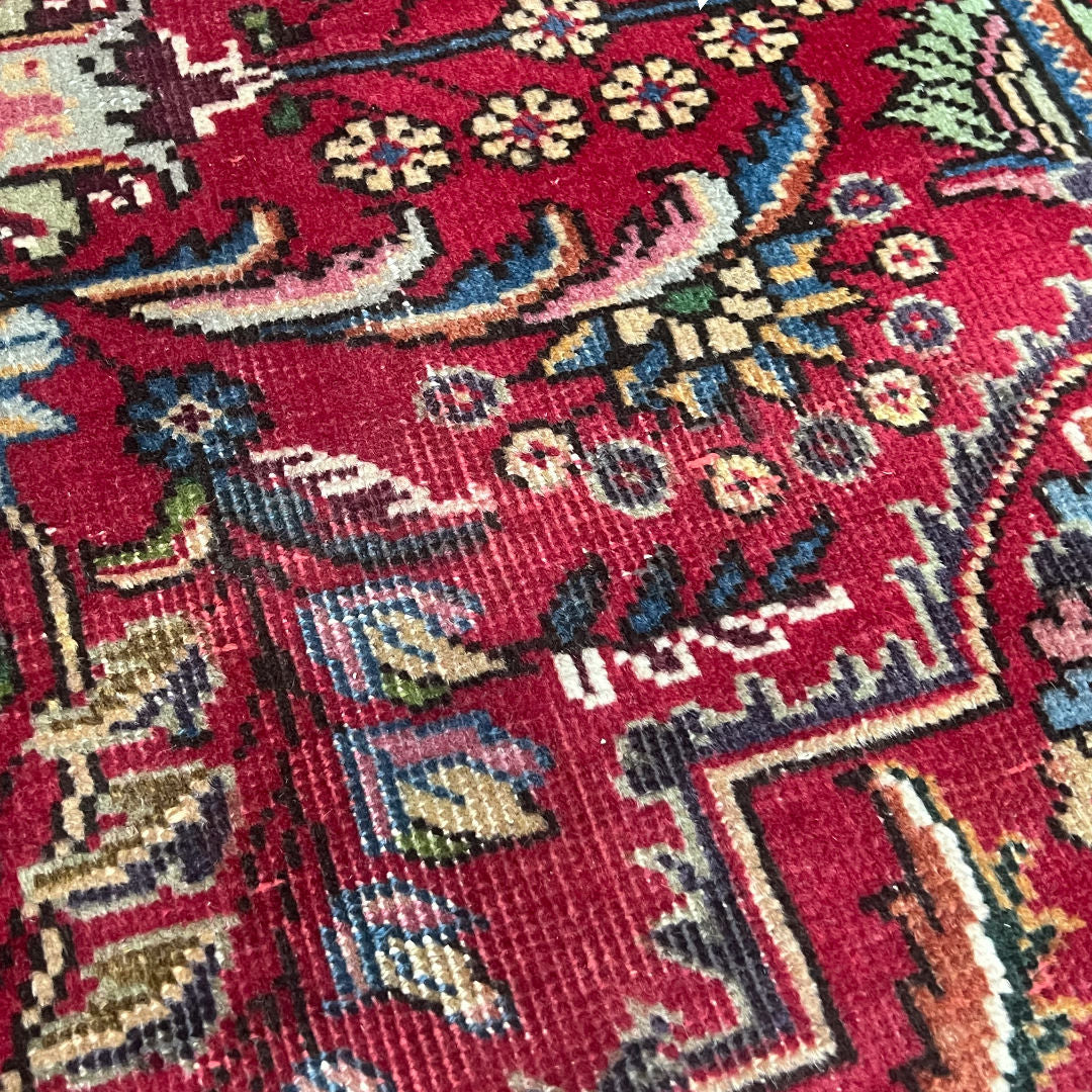 393 x 302 cm Hand-Knotted Persian Tabriz Rug