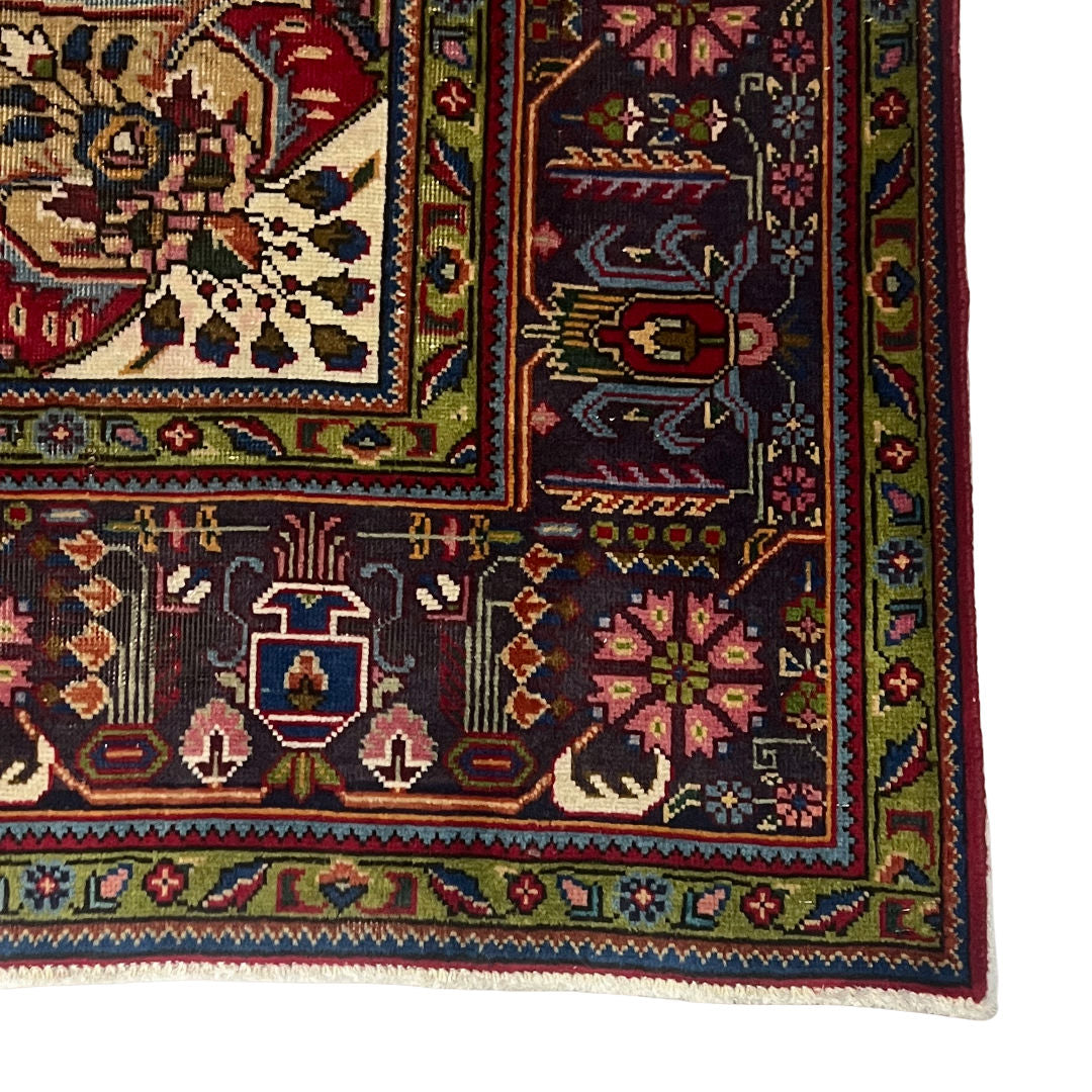 393 x 302 cm Hand-Knotted Persian Tabriz Rug