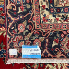 340 x 245 cm Hand-Knotted Persian Kashan Wool Rug