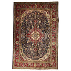 336 x 218 cm Hand-Knotted Persian Kashan Wool Rug
