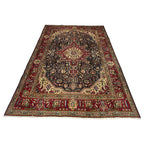 336 x 218 cm Hand-Knotted Persian Kashan Wool Rug