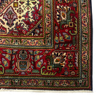 336 x 218 cm Hand-Knotted Persian Kashan Wool Rug