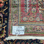 336 x 218 cm Hand-Knotted Persian Kashan Wool Rug