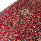 340 x 205 cm Hand-Knotted Persian Kashan Rug