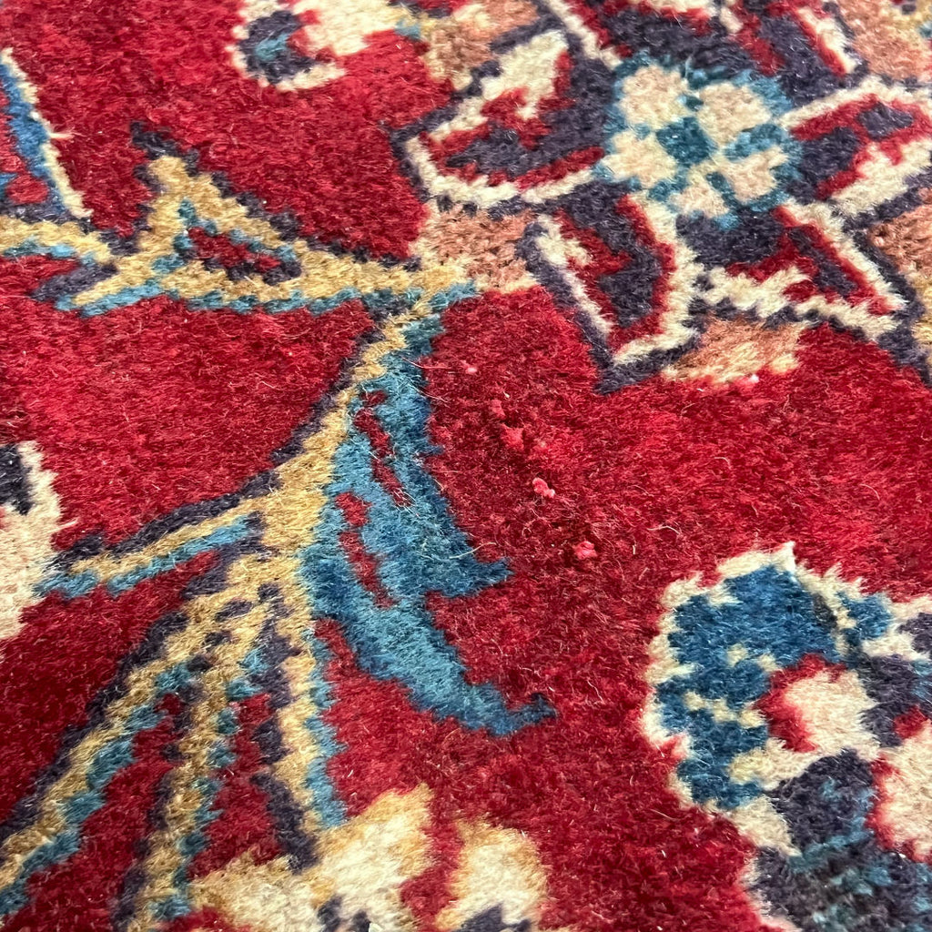340 x 205 cm Hand-Knotted Persian Kashan Rug