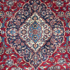 340 x 205 cm Hand-Knotted Persian Kashan Rug