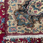 377 x 297 cm Hand-Knotted Persian Mashad Rug